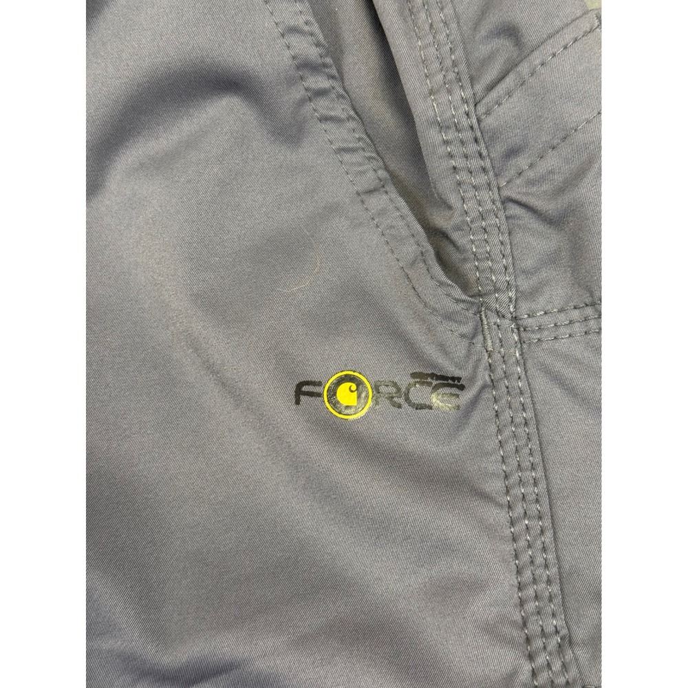 Carhartt Liberty Force Men's Gray Cargo Scrub Pants Elastic Waist CAS108 Size L - Picture 4 of 12